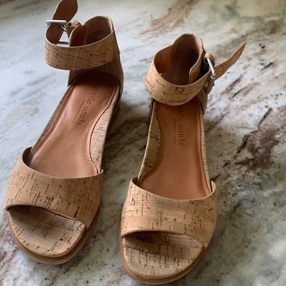 Shoes - Kenneth Cole Gentle Souls Cork Sandals